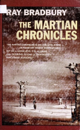 Portada de Crónicas marcianas, de Ray Bradbury